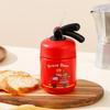 Creative Fire Extinguisher Drinking Water Personalized Ceramic Cup Mug Large Capacity Ceramic Cup Water Cup Coffee Cup with Lid