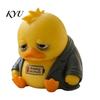 Desktop Figurine for Home Emotional Support Duck Figurine, Resin Yellow Ornament, Lovely Animal Gift Cute Statue Office Desk Decor Ornament