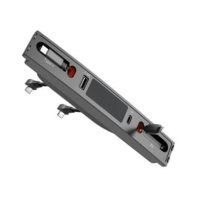 USB-хаб Центральная консоль Кабель-адаптер для быстрой зарядки для Tesla Model 3 Model Y 2021-23