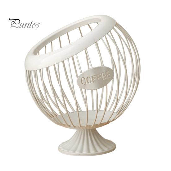 Держатель для чашки K для прилавка. Металлическая корзина для хранения капсул для кофе. Большой вместительный органайзер для чашек K для Keurig Nespresso Vertuo. Органайзер для кофейной станции. Чайный пакетик.