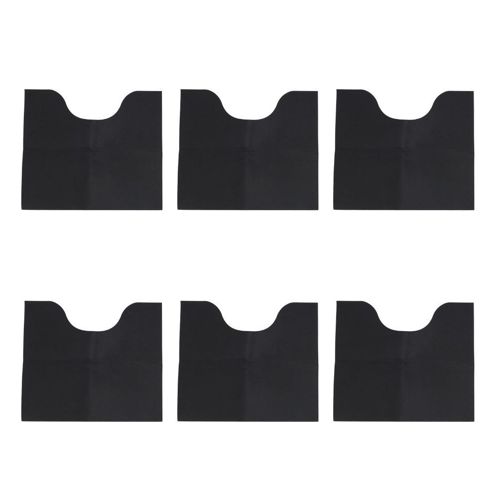 6 Pack U Shape Toilet Rug Absorbent Toilet Floor Mat Durable Toilet Mat Home
