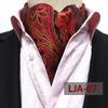 "Men's Paisley Polyester Jacquard Scarf - Gao Mouqiang Style for Trendy Business Attire"