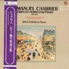 LP Record RENA KYRIAKOU - Chabrier: Complete Piano Works Volu H4525VPROMO PIONEER Japan Obi Classical Used