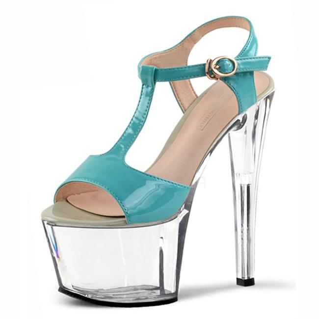 Босоножки на высоком каблуке stiletto 2025 новые летние туфли с открытым носком и Т-образной пряжкой летние универсальные женские туфли со стразами на каблуке