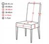 Ecru Jacquard Elastic Chair Cover [10-Z1-Ec]