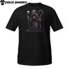 Dark Reaper Skeleton T-Shirt | Gothic Sorcerer In Cloak | Horror Occult Tee