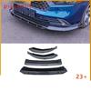For Honda Accord 11th Gen 2024-2024 Exterior Accessories Carbon Trim Car Front Shovel Front Lip Front Bumper Protector Anti Hit