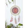 6 Wooden Dream Catchers To Decorate - Feathers 12.5 X 23.5 Cm