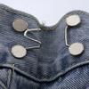 2pcs/Set Extender Button Adjustable Waist Buckle Set Jean Button Pins Perfect Fit Instant for Tighten Waist Jeans No Sewing But