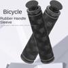 Black Bicycle Handlebar Grips Rubber Bicycle Parts New Mountain Bike Grips