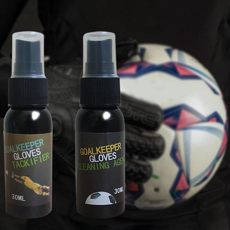 Футбольные вратарские перчатки Клеи Спрей для сцепления перчаток Нескользящее средство для чистки перчаток Портативный вратарский тактифайер Простой в использовании