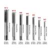 Семипредметный набор метчиков с прямым желобком: M3-M4-M5-M6-M8-M10-M12