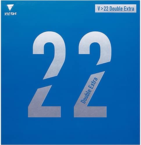 Накладка для настольного тенниса VICTAS V>22 Double Extra, гладкая, красная (0040), 2.0, 200070