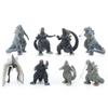Kim Kong 8pcsset Battle Dinosaurs Pvc Action Figure Collection Toy Kid