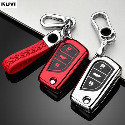 Мягкий чехол для брелока из ТПУ для Toyota Auris Corolla Reiz Avensis Verso Yaris Aygo Rav4 Scion TC IM 2015 2016 брелок-сумка
