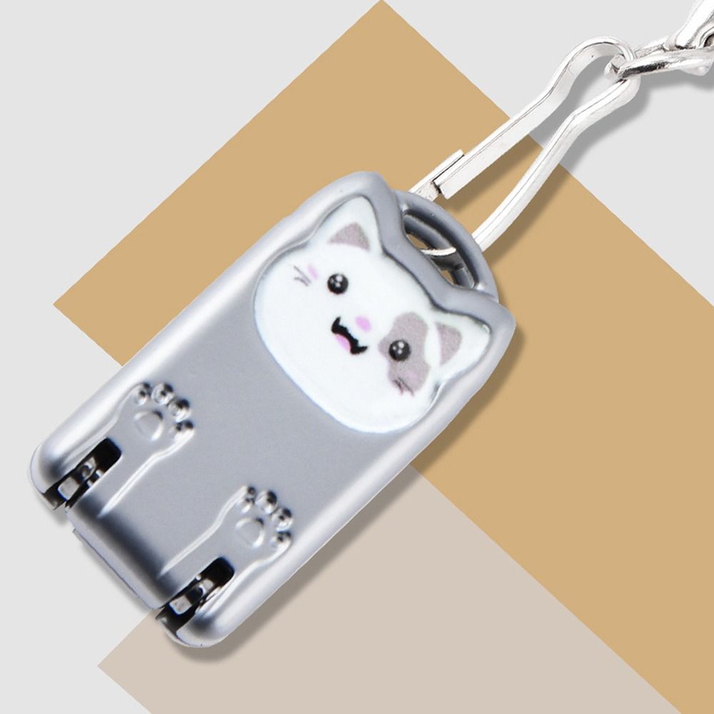Portable Folding Mini Nail Clippers Anti-Splash Nail Clipper Keychain Gifts Flip Nail Clipper