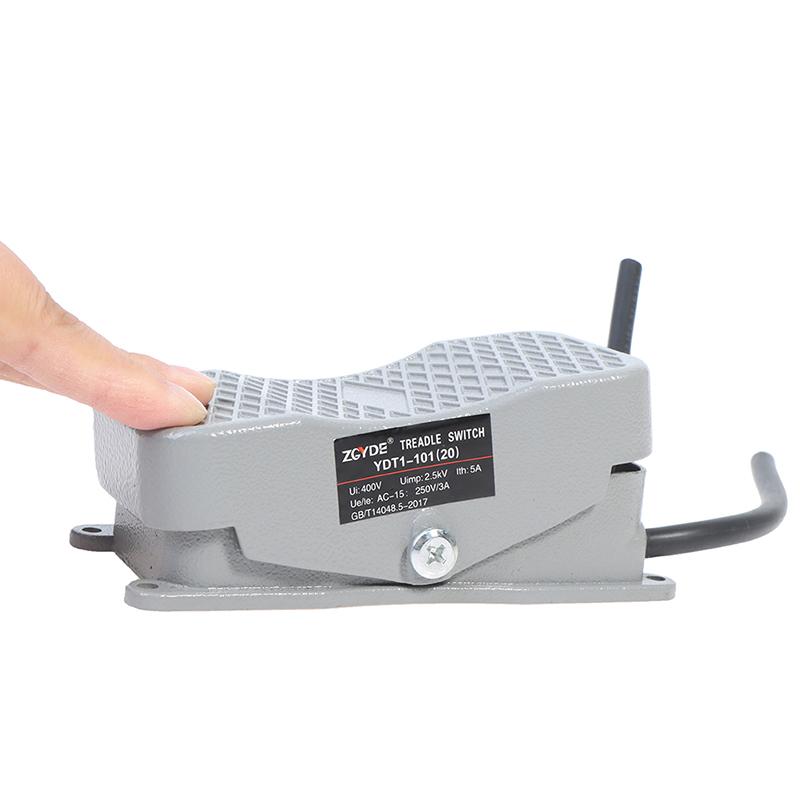 Ydt1-101 Педаль ножного управления Реверсивный переключатель 250 В 5 А Двойное управление