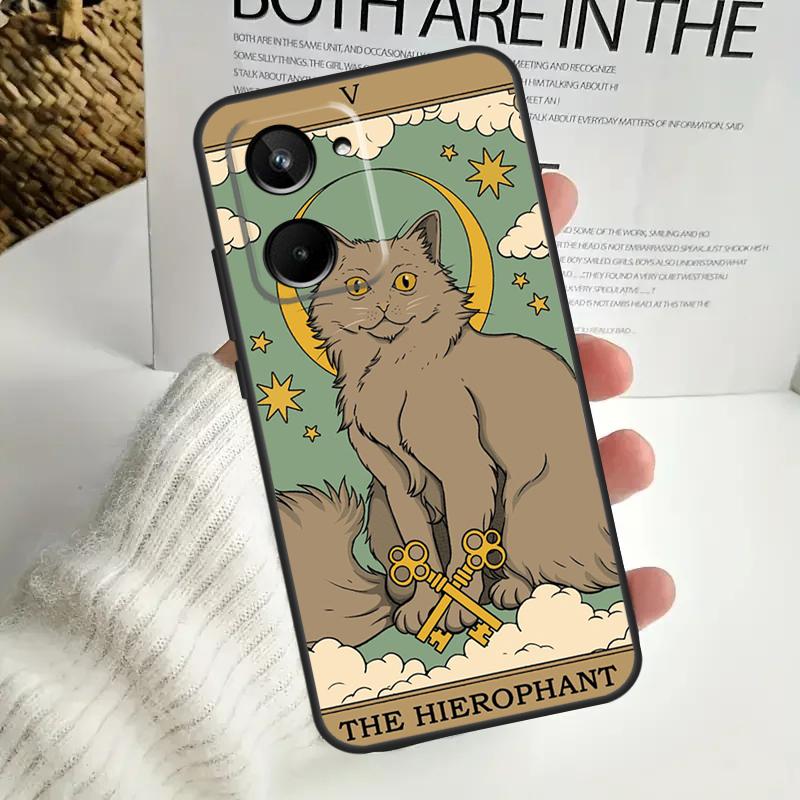 Cats Tarot Witchcraft For Realme 15 10 11 12 13 14 Pro Plus C65 C67 C63 C61 C55 C51 C53 C35 C75 GT6 GT7 Pro Case