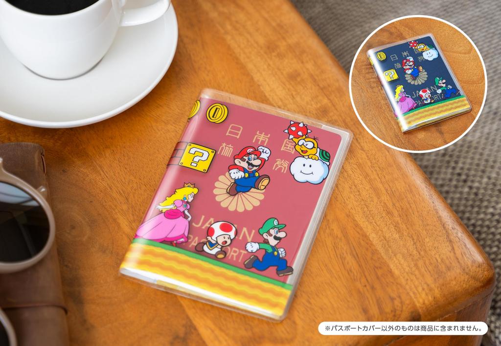 Super Mario Passport Cover (Mario Characters)