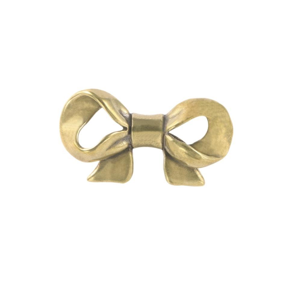 Retro Bow Tie Brass Handle Luxury Wardrobe Drawer Pulls Creative Cabinet Door Knobs  Cupboard