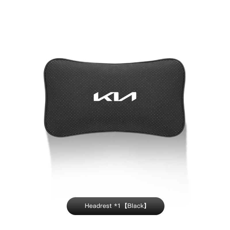 Car Headrest Lumbar Support Auto Interior Seat Cushion Neck Protection Pillow Sticker For KIA EV6 Stinger RIO Sorento Picanto K5 zpjm80