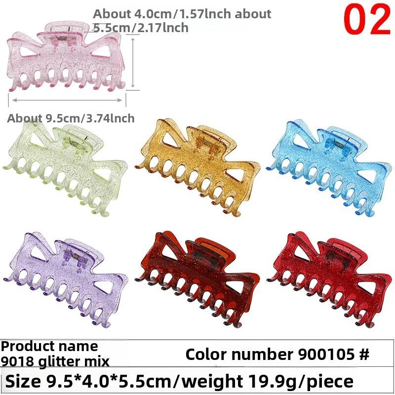 Весенне-летние женские заколки для ванны, аксессуары для парика, заколки-крабы, заколки для волос для высокого хвоста