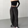 New ArrivalS Open Run Women S Amekaji Big Size Pin Tuck Volume Wide pantS