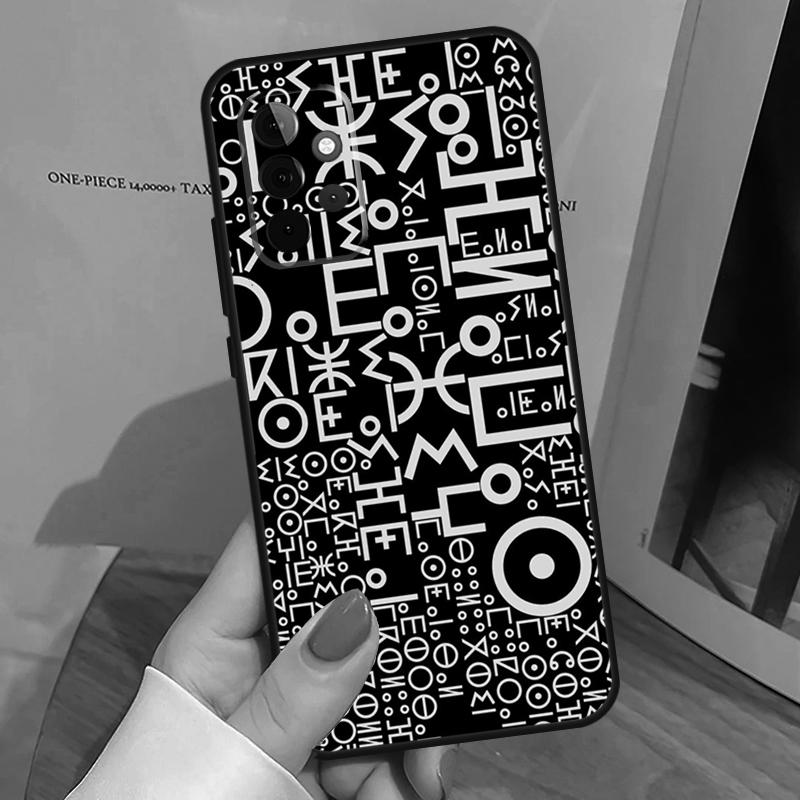 Amazigh Symbol Berber Academy Funda For Samsung Galaxy A15 A25 A35 A55 A52 A32 A12 A14 A34 A54 A51 A71 A53 A13 A33 Case