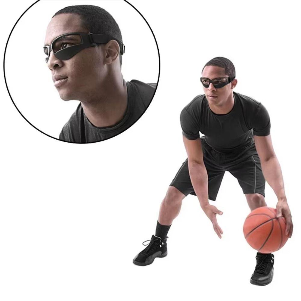 Elastic Sport Training Glasses Adjustable Basketball Dribbling Goggles Training Eyewear Team Games