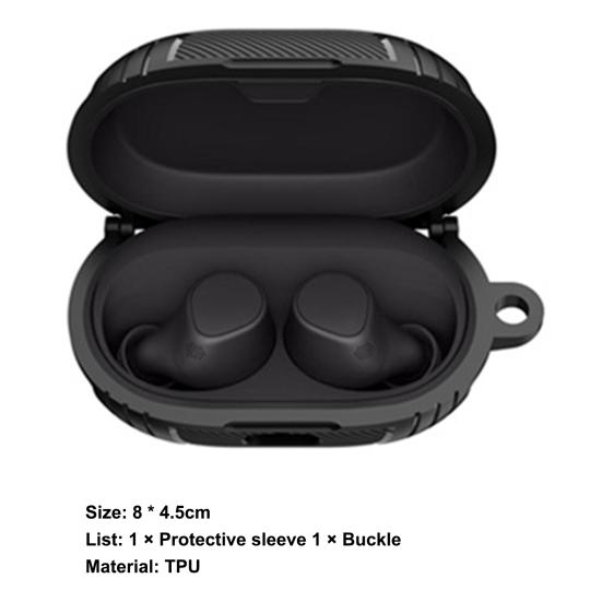 Защитный чехол для наушников, противоударный, мягкий, из ТПУ, защита для беспроводных наушников Jabra Elite 7 Pro/7 Active