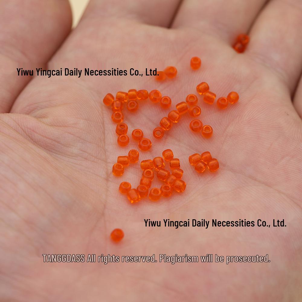 Multicolor Transparent Glass Beads 2/3/4mm for DIY Jewelry Making - Bracelet & Necklace Craft Supplies