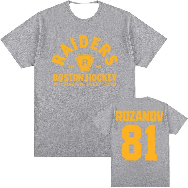 Хип-хоп футболка с короткими рукавами 'Heated Rivalry Hockey Jersey' Мерч Футболка Женская Мужская Модная Футболка Унисекс Топы Футболки Быстросохнущая Одежда