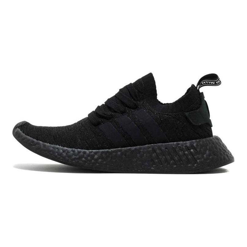 adidas Женские NMD_R2 Primeknit 'Triple Black' BY9525