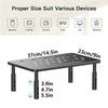 Monitor Stand Riser 3 Height Adjustable, Monitor Riser with Airflow Vents