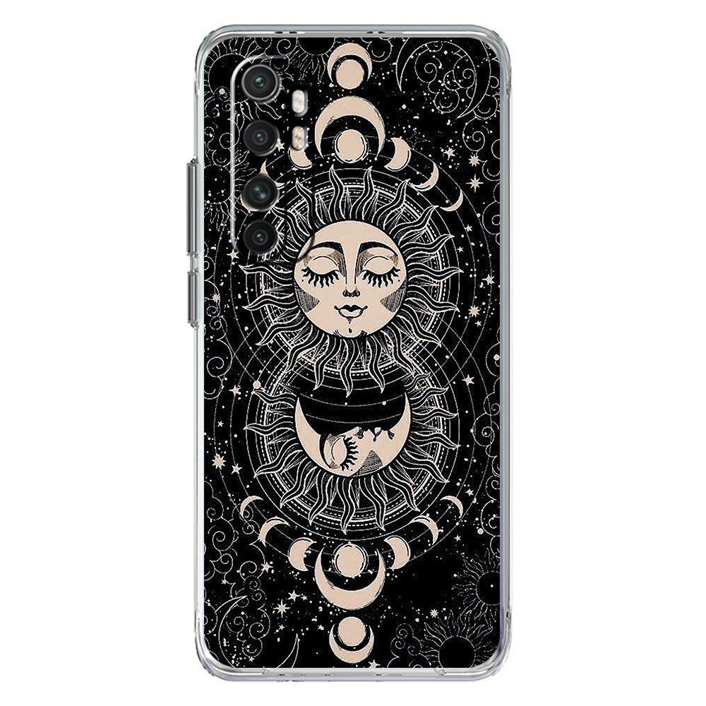 Чехол для телефона для Xiaomi Poco X6 X5 NFC X3 F6 F5 Pro F4 F3 M3 14 13T 12T 12 13 Lite 11 Mi 5G Прозрачный чехол Искусство 'Планета и звездное небо'