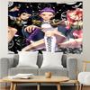 Kpop Hunter Tapestry for Bedroom Aesthetic Classroom Tapestries Wall Hanging for Living Room Dorm Office,Ideal Creative Gift
