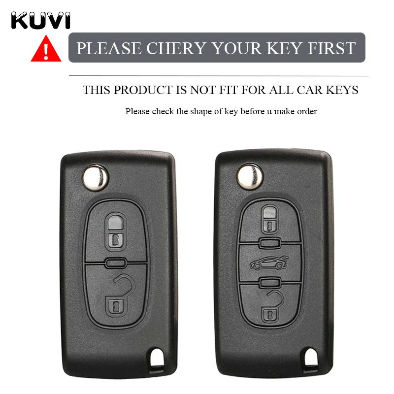 Новый чехол для дистанционного ключа из ТПУ для Peugeot 107 207 307 308 407 607 3008 5008 для Citroen Xsara Picasso C5 C6 C8 без ключа