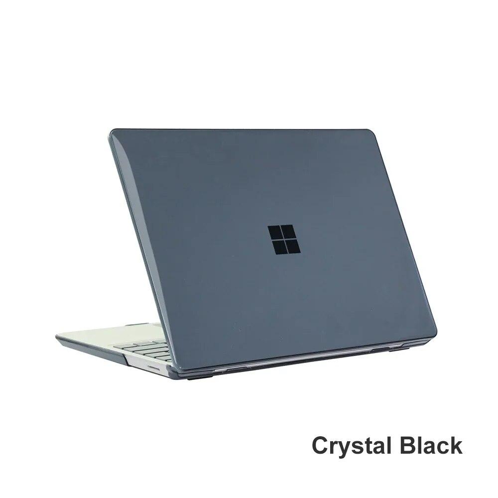 Чехол для ноутбука Microsoft Surface Laptop Go 2, чехол 12,4 дюйма, чехол для Surface Laptop 2, 3, 4, 5, 13,5 дюйма, матовый чехол с кристаллами для ПК