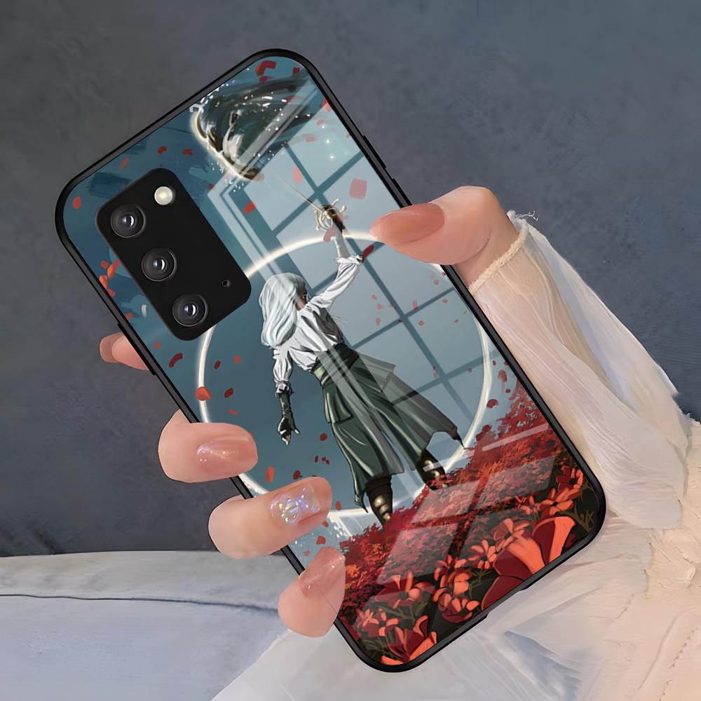 Чехол для телефона Clair Obscur Expedition 33 для Samsung S26 S25 Plus S20 S20 Plus S22 Ultra S23 FE S21 Plus S21 Ultra Стеклянная крышка
