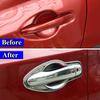 Для Nissan Qashqai J11 2013-2018 ABS Хром Накладка на ручку боковой двери и Накладка на нишу двери 2014 2015