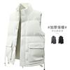 Vest Men's and Women's Same Autumn and Winter Loose Stand-up Collar Couple Large Pocket Tooling Vest Men's Jacket