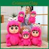 Crayon Shinchan Plush Crocodile Backpack With Soft Short Plush For Kids Birthday Gift