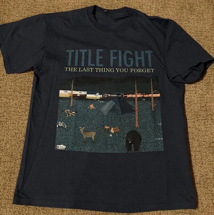 title fight Tee T Shirt Size S-5XL cotton men Unisex AC3096