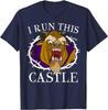 Hot Fashion Casual Disney Beauty And The Beast I Run This Castle Thorn Portrait T-Shirt S-4XL Four Seasons