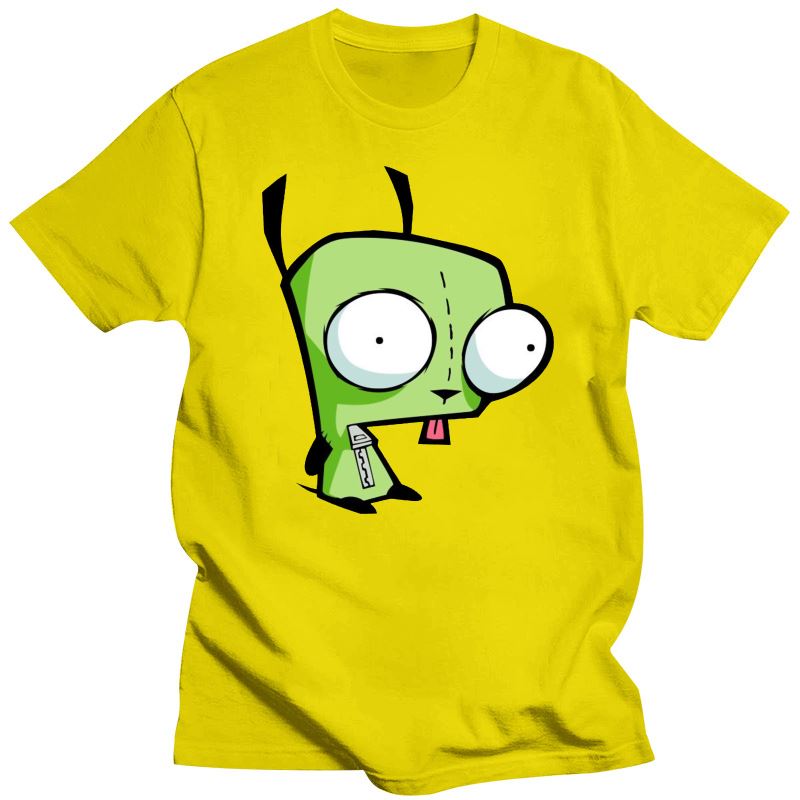 Unisexs Clothing  Gir - Hoodie (Invader Zim) T Shirt Invader Zim Tee Dog Robot Nicktoon Nicktoons Cartoon Cartoons Scene 2000s Inva