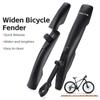 Велосипедное крыло, расширенное, быстросъемное, универсальные велосипедные крылья 26–29 дюймов, регулируемые передние и задние грязевые велосипедные крылья