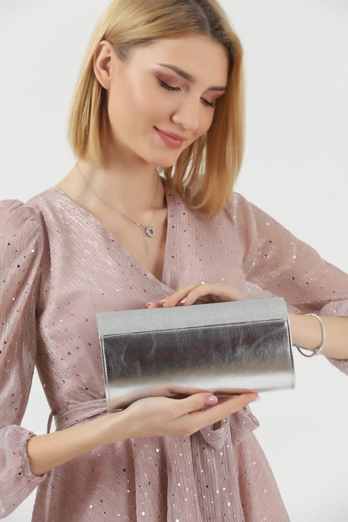 Женская стильная и полезная сумка для вечернего платья с серебряным блеском, сумка для вечернего платья, сумка-клатч-портфель