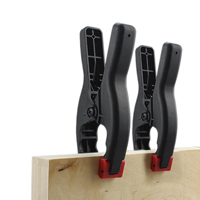 Heavy Duty Spring Clamps Tool Strong A Type Adjustable Spring Clamps Ergonomic Handle Durable for Woodworking Carpenter