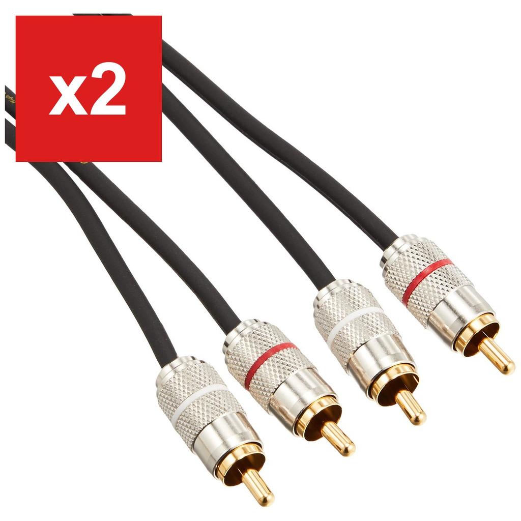 Pioneer Carrozzeria RCA Cable, 5m, Male-to-Male, OFC (CD-052)