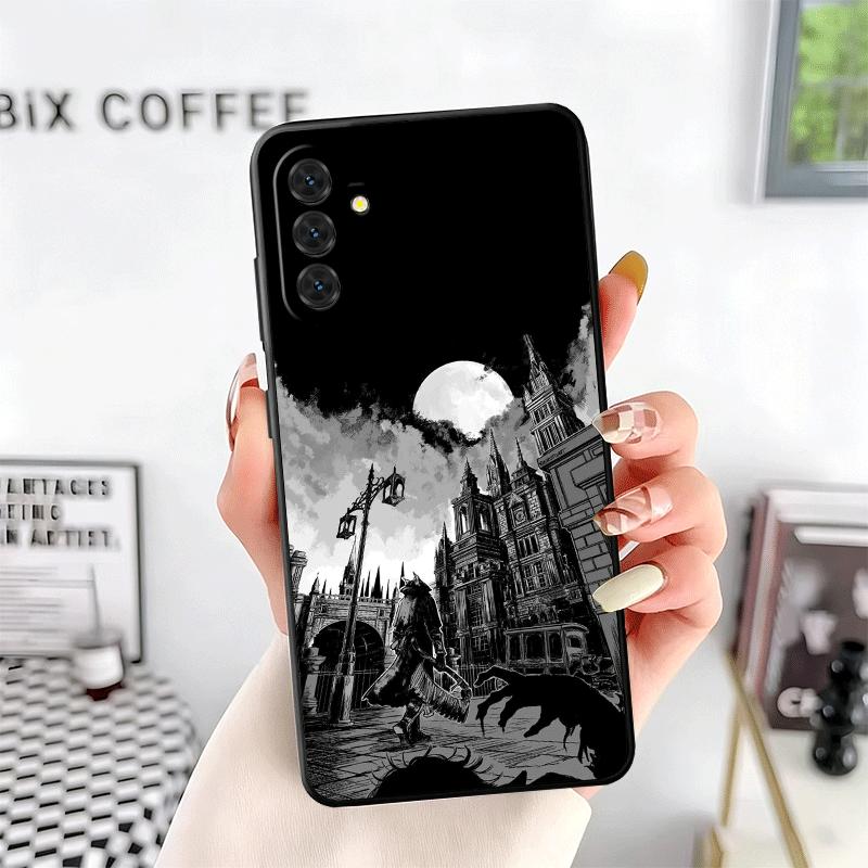 B-Bloodborne Game Soft Phone Case for Samsung A17 A37 A57 A16 A26 A36 A56 A15 A25 A35 A55 A14 A24 A34 A54 A13 A23 A33 A53 A52 A1